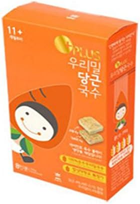 11cm Our Wheat Baby Carrot Noodles (8 Servings), 296g, 0.65 lb / Baby Food / KOREA Baby Food / Baby Snacks / Healthy Food / Children, Kids, Baby Food / Noodles / Fast Cooking / MGS No.