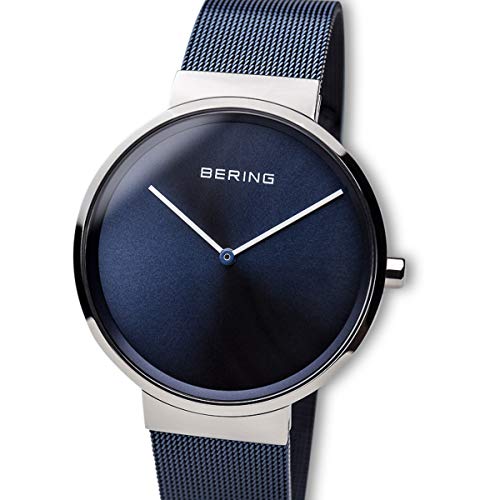 BERING-Time-Unisex-Slim-Watch-14539-307-39MM-Case-Classic-Collection-Stainless-Steel-Strap-Scratch-Resistant-Sapphire-Crystal-Minimalistic-Designed-in-Denmark