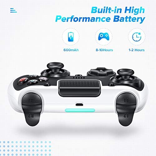 PS4 Controller Wireless, CIPON Remote Control with Adjustable Turbo for