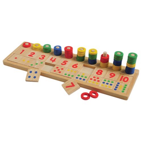 Constructive Playthings VIG-72 Count & Match Numbers 83 Pc. Set - Learning Tool, Grade: Kindergarten to 3, 16.7