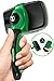 Self Cleaning Slicker Brush for Dogs and Cats - Professional Pet Grooming Tool Removes Dead Undercoat, Knots & Matted Fur - Safe Bristles - Dog or Cat Dematting Brushes & Combs for Pets