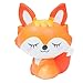 Staron Jumbo Squishies Slow Rising Fox Kawaii Animals Squishy Charms Exquisite Lovely Fox Soft Squishy Toys (Orange)
