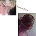 Merrylight Donut hair bun extension scrunchie ponytail hairpieces for women (Honey Blonde-227/863)
