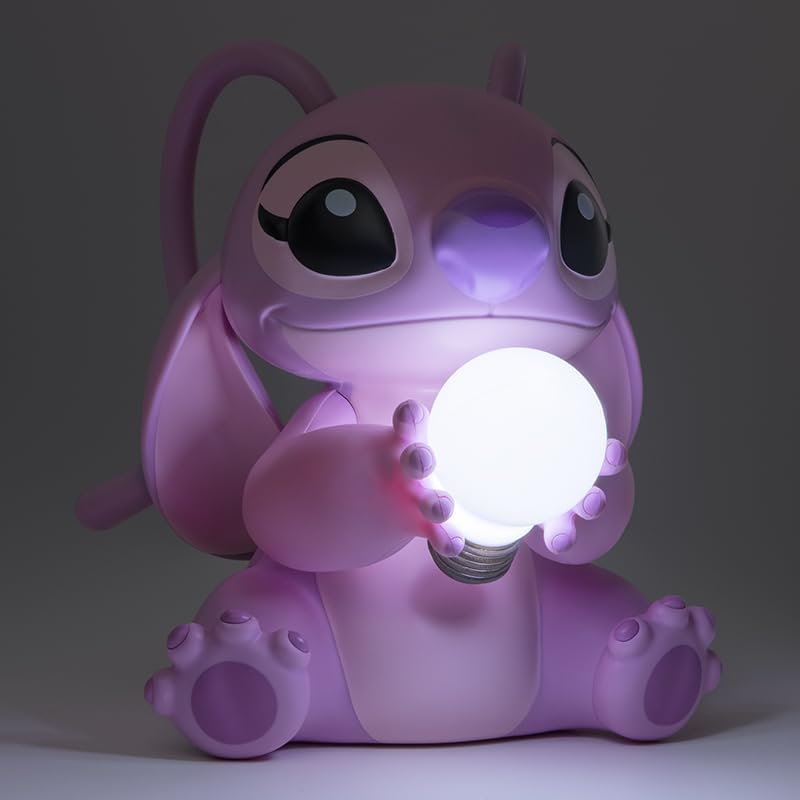 Paladone Angel Lampe – Offiziell lizenzierte Lilo und Stitch Lampe, Disney-Sammelgeschenk, Nachttisch, Schlafzimmer, Nachtlicht-Dekor 5