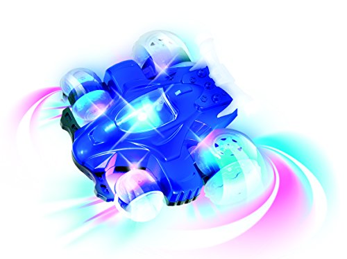 Mindscope Blue Hoverquad Radio Control Stunt Action Light Up LED Vehicle 49 MHz