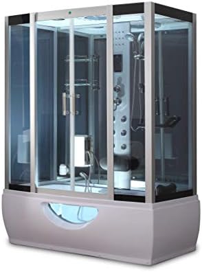 1001 NOW GT9001 Hydro Glass Steam Shower Enclosure with 6 Waterjets