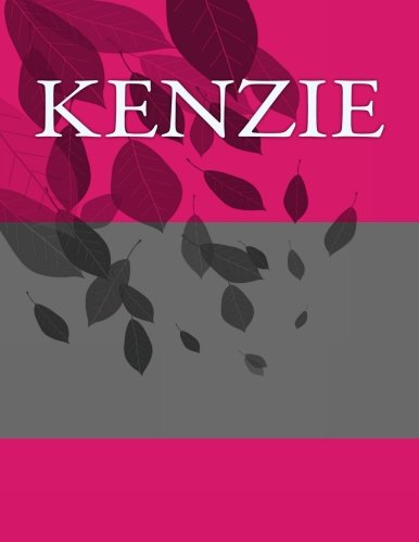Kenzie: Personalized Journals - Write In Books - Blank Books You Can Write In