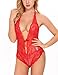 Ababoon Women Lingerie Bodysuit Lace One Piece Halter Teddy Sleepwear