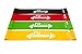 FitLine Accessories Resistance Loop Bands Set Of 4 - Exercise Workout CrossFit Fitness Yoga Mobility Strength - Free Carry Case - 4 Levels Of Resistance - 100% Natural Latex - Free eBook