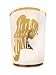 Jay Franco Disney Beauty & The Beast Gold Princess Resin Waste Basket (Official Disney Product)