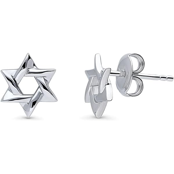 Amazon.com: Jewish Star of David Dangle Earrings 925