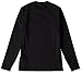 Hot Chillys Men's Micro-Elite Chamois Crewneck (Black, Large)