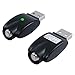 510-Thread USB Smart Charger with Over-Charge Protection, Compatible with Standard 510 Threaded Devices – 2 Pack
