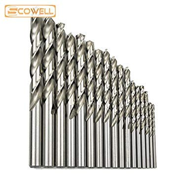 Generic 6mm : 10pcs/box Top Quty HSS M2(6542#) Twist Drill Bits For Metal working,DIN338 Fully Ground Industrial drill bits 3mm -13mm