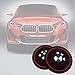 2 Pcs Car interior Anti Slip Cup Mat for BMW Accessories(2.75 Inch)