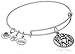 Alex and Ani Gemini Rafaelian Silver Bangle Bracelet