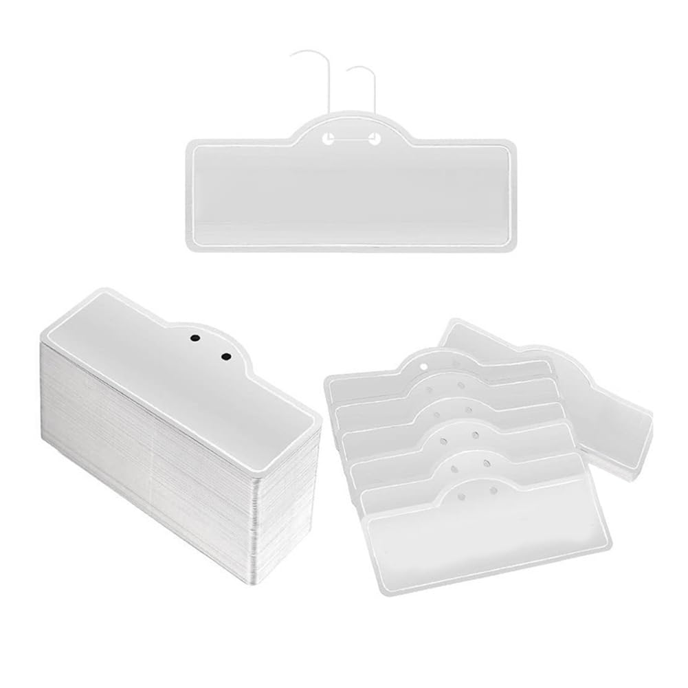 Barfeery 50PCS Aluminum Plant Labels Tree Double-Sided Tags Outdoor Identification with Metal Wires for Plant Markers, Tree Tags,