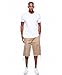MENS BASIC BELTED CARGO SHORTS BIG MENS PLUS SIZE URBAN HIP HOP LONG SHORTS HWP110N
