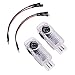 2 Pcs Car Door LED Logo Light Laser Projector Lights Ghost Shadow Welcome Lamp Easy Installation for Audi A1 A3 A4 A5 A6 A7 A8 Q3 Q7 R8 TT Accessories