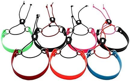 Full Grip Supply 3/4'' Biothane E-Bungee Collar XL 18''-32'' Neck Size or Double Box Quick On/Off E-Collar Strap Fits Educator Dogtra