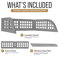 ELTOW Laundry Guard with Silicone Gap Space Cover