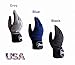 FINGER TEN Horse Riding Gloves Kids Boys Girls Equestrian Ride Youth 1 Pair, Color Black Blue Summer Comfortable Grip for Kid Age 5-13
