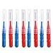WINOMO 50pcs 2.5mm Dental Orthodontic Oral Care Interdental Brushes Between Teeth Brush Kit