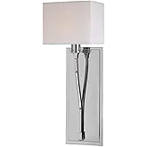 Hudson Valley Lighting 641-PN Selkirk - One Light Wall Sconce - 7 Inches Wide by 20 Inches High, Finish Color: Polished Nicke