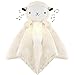 WavHello LoveBub Sound & Light Baby Security Blanket Lovey, Plush Lullaby Music Player, White Noise Soother & Soft Night Light, Machine Washable - Lou The Lamb (White Minky, 18")