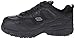 Skechers for Work Women's D'Lite Slip Resistant Toliand Work Shoe,Black,8.5 M US