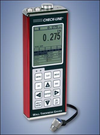 Checkline High Performance Data Logging Wall Thickness Gauge (Datalogging Gauges)
