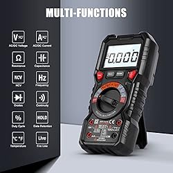 AVID POWER Digital Multimeter, Auto-Ranging TRMS