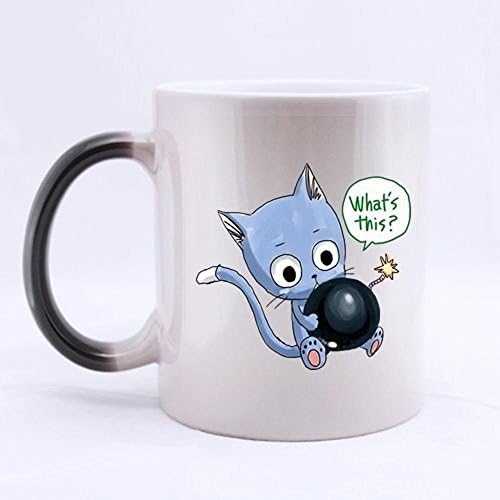 Japan Anime Cartoon Fairy Tail Logo Custom Morphing Coffee Mug Tea Cup 11 OZ Office Home Cup