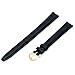 Voguestrap TX39312LBK Allstrap 12mm Black Long-Length Genuine Calf Watch Band