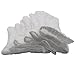 Lucear 6-Pack Baby Washcloths, Reusable Wipes, Muslin Warm Baby Bath Towels for Shower Gift.