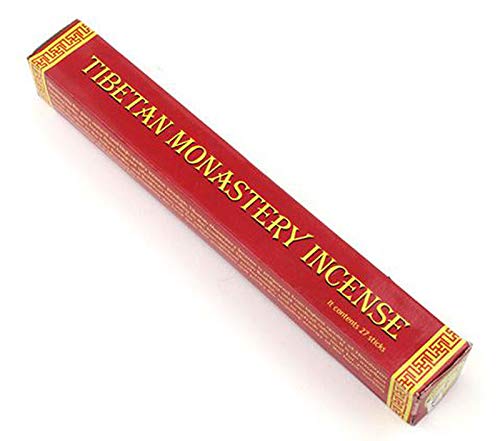 Highest Buddha Tibetan Monastery Incense - 27 Traditional Hand Rolled Incense Sticks from Tibet