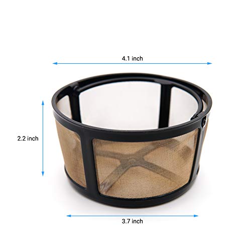 Premium Reusable Mesh Ground Coffee Filter Basket for Keurig KDuo