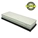 Knife Sharpening Stone 400 1000 Dual Grit Whetstone 2-in-1 Sharpener Waterstone for Kitchen Cutlery and Outdoor Blades by Bili Life