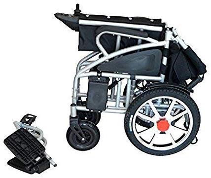 Culver Mobility Best Wheelchair 2020 New Electric Wheelchair Folding Lightweight Heavy Duty Electric Power Motorized Wheelchair Black (Free Wheelchair RAMP Gift) [Amazon Exclusive] - Thumbnail 3