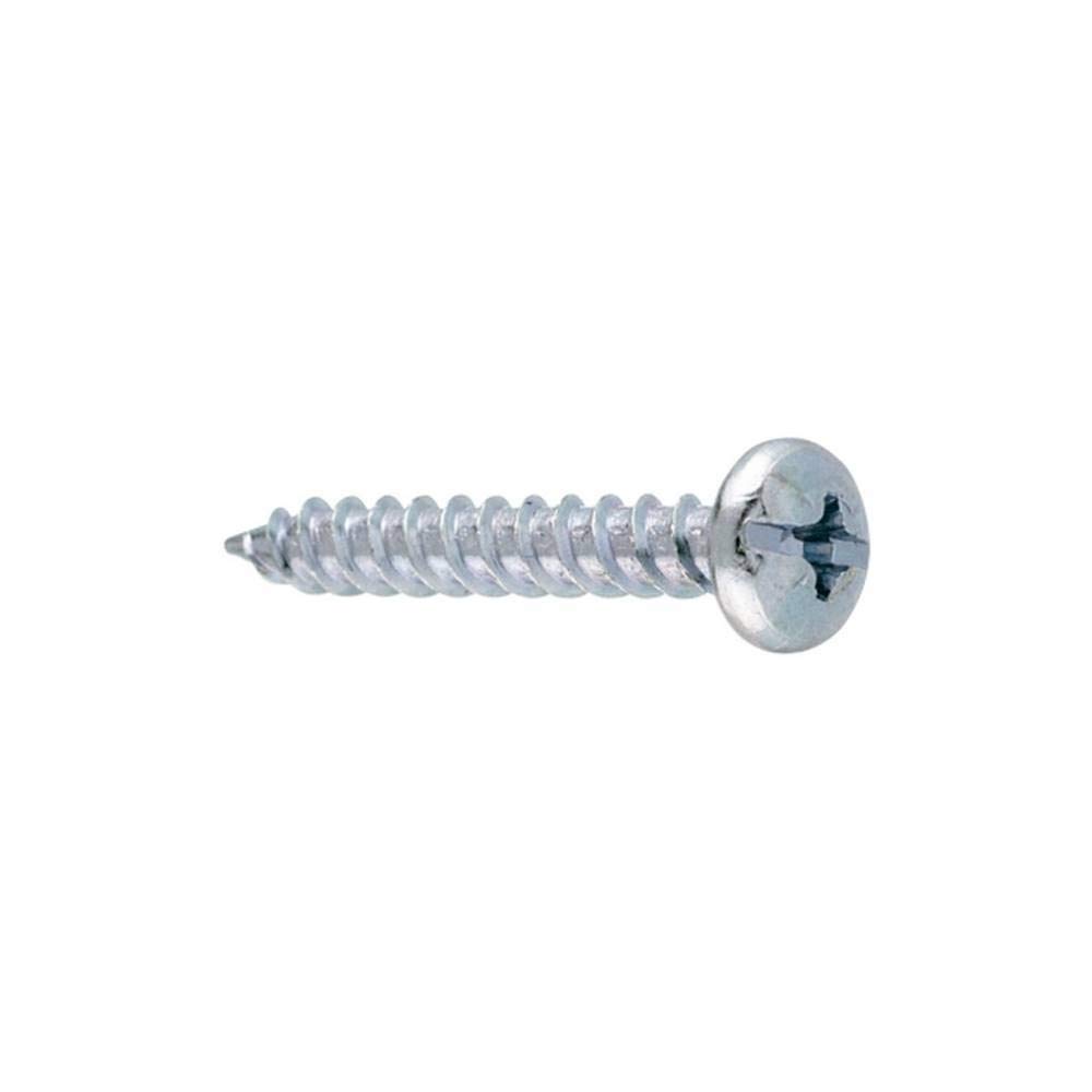 Apolo 935Tg – Double Thread Screw Type Tornigrap No. 35 Diameter 4.8 x 25 Head Zinc-Plated Steel, Pack of 100