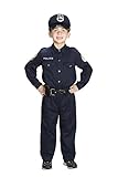 Aeromax Jr. Police Officer Suit, Size 6/8 with police cap,badge, and belt to look and feel like the real deal.