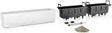 Lechuza Balconera Color 80 Light Gray Planter with Irrigation System view 5