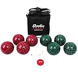 Baden Champions 107mm Bocce Ball Set with Carry Case and Measuring Tape