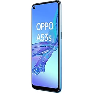 OPPO A53s Smartphone, 186 g, Display 6.5" HD+ LCD, 3 Fotocamere 13 MP, RAM 4 GB + ROM 128 GB Espandibile, Batteria 5000 mAh, Ricarica Rapida, Dual Sim, [Versione Italiana], Colore Fancy Blue - immagine 6