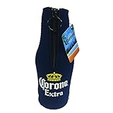 Corona Extra 12 oz Zip Bottle Coozie, Blue