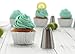 BeBeFun Piping Tips Large Icing Tips Cake Decorating Large Piping Tips Set Cupcake Frosting Piping Kit Extra Large Size In Set.