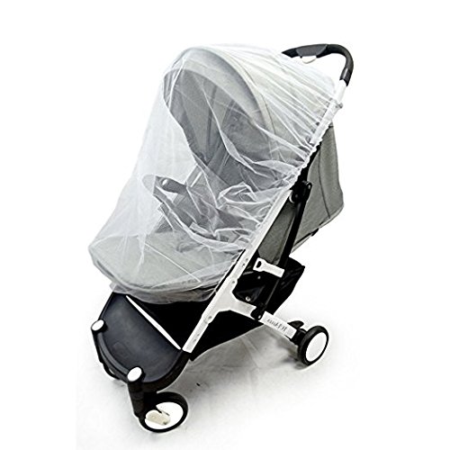Radley Baby Mosquito Net | for Strollers,Carriers,Car Seats&Cradles | Fits Most PacknPlays,Cribs,Bassinets & PlaypensWhite | Portable & Durable |Baby Insect Netting - Thumbnail 5