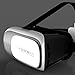 VIIVRIA® 2nd 3D VR Virtual Reality Headset 3D Glasses Adjust Cardboard VR BOX For 4.7 to 6.1 Smartphones iPhone 6/6 plus Samsung Galaxy IOS Android Cellphones (3D VR Glasses 2nd)