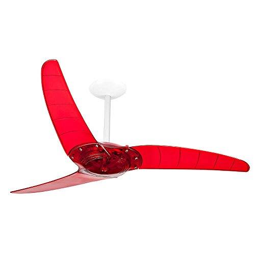 Ventilador de Teto Spirit 300 Vermelho 220V