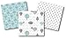 Sweet Jojo Designs 9-Piece Turquoise Blue and Gray Earth and Sky Birds Nature Girl or Boy Baby Bedding Crib Set